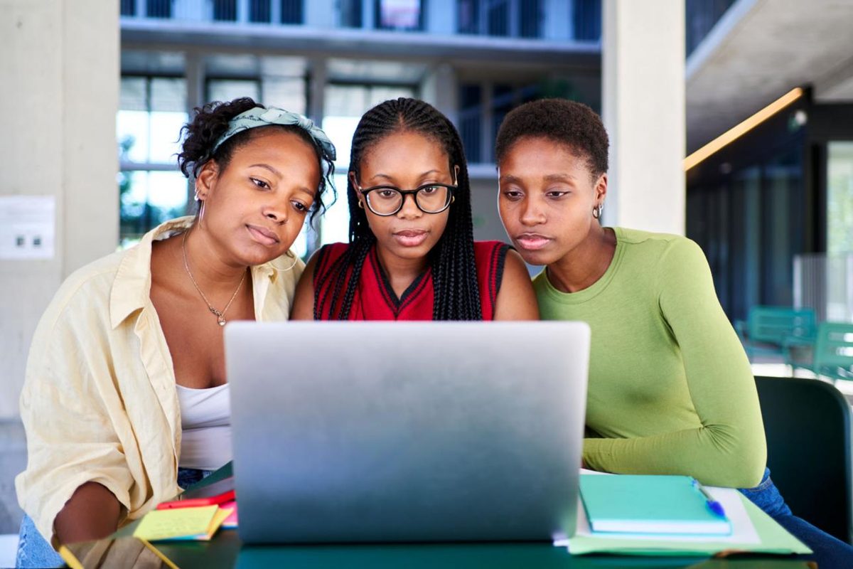 A student building money habits early